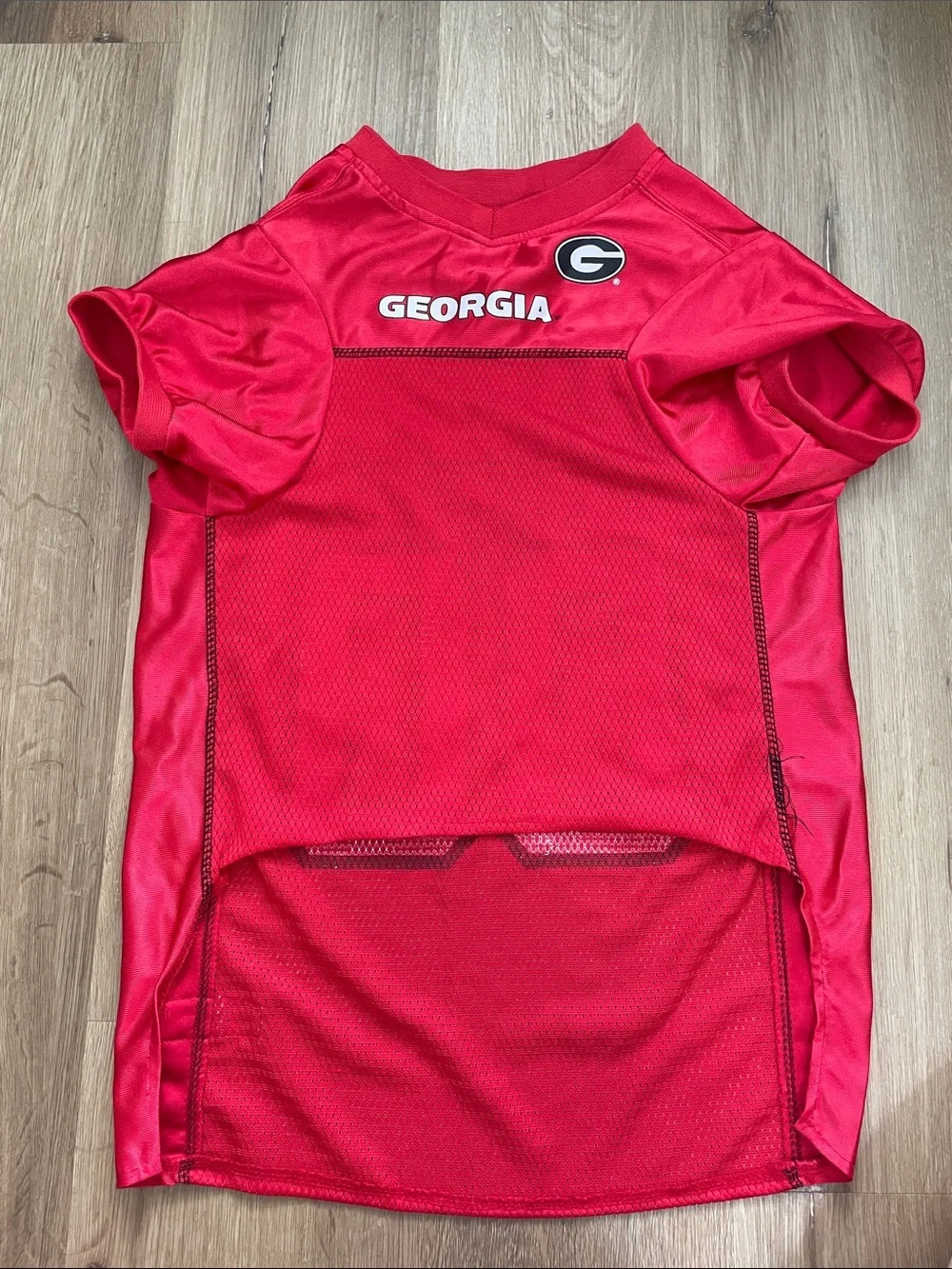 University of Georgia football dog jersey